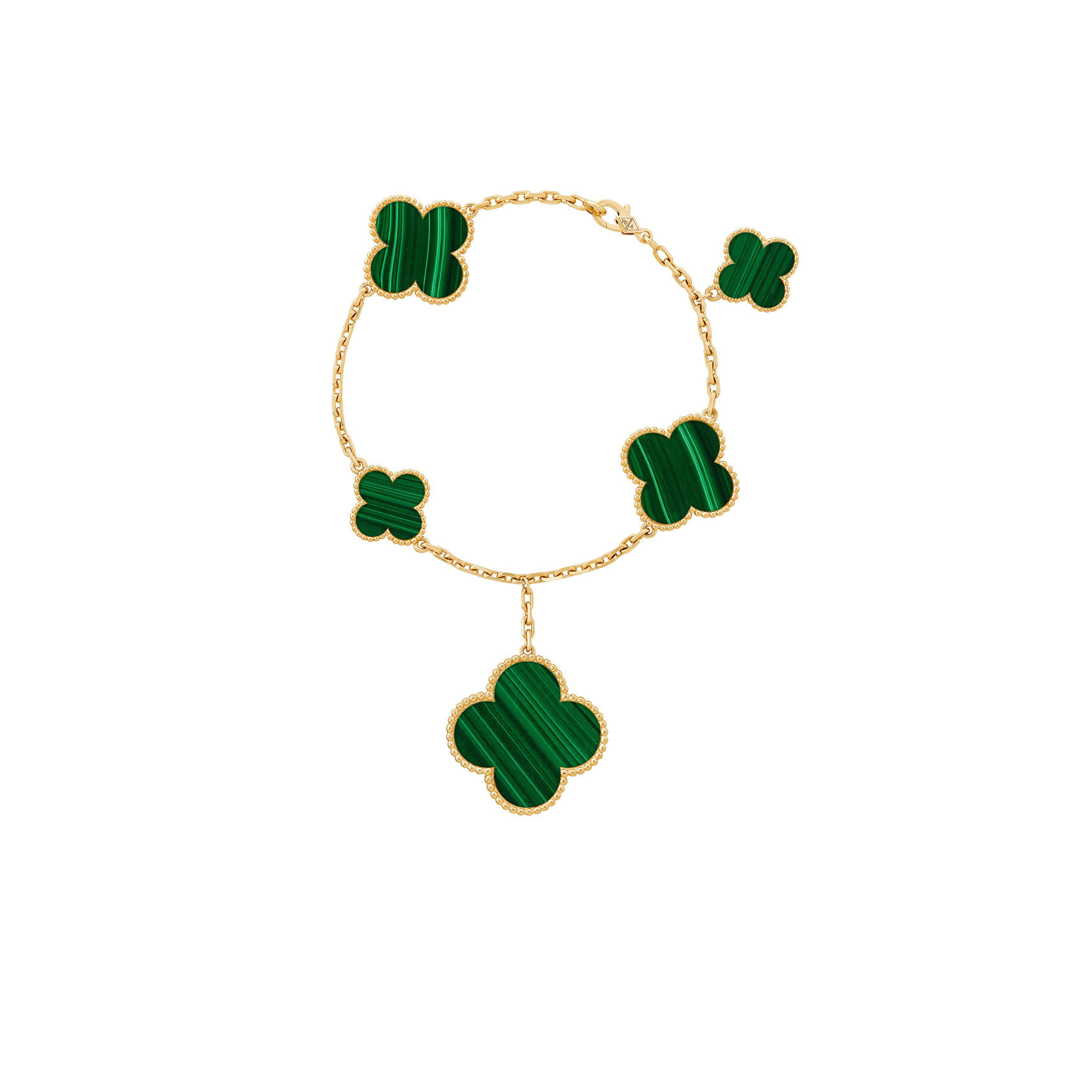 VAN CLEEF ARPELS MAGIC ALHAMBRA BRACELET, 5 MOTIFS VCARO3AU00